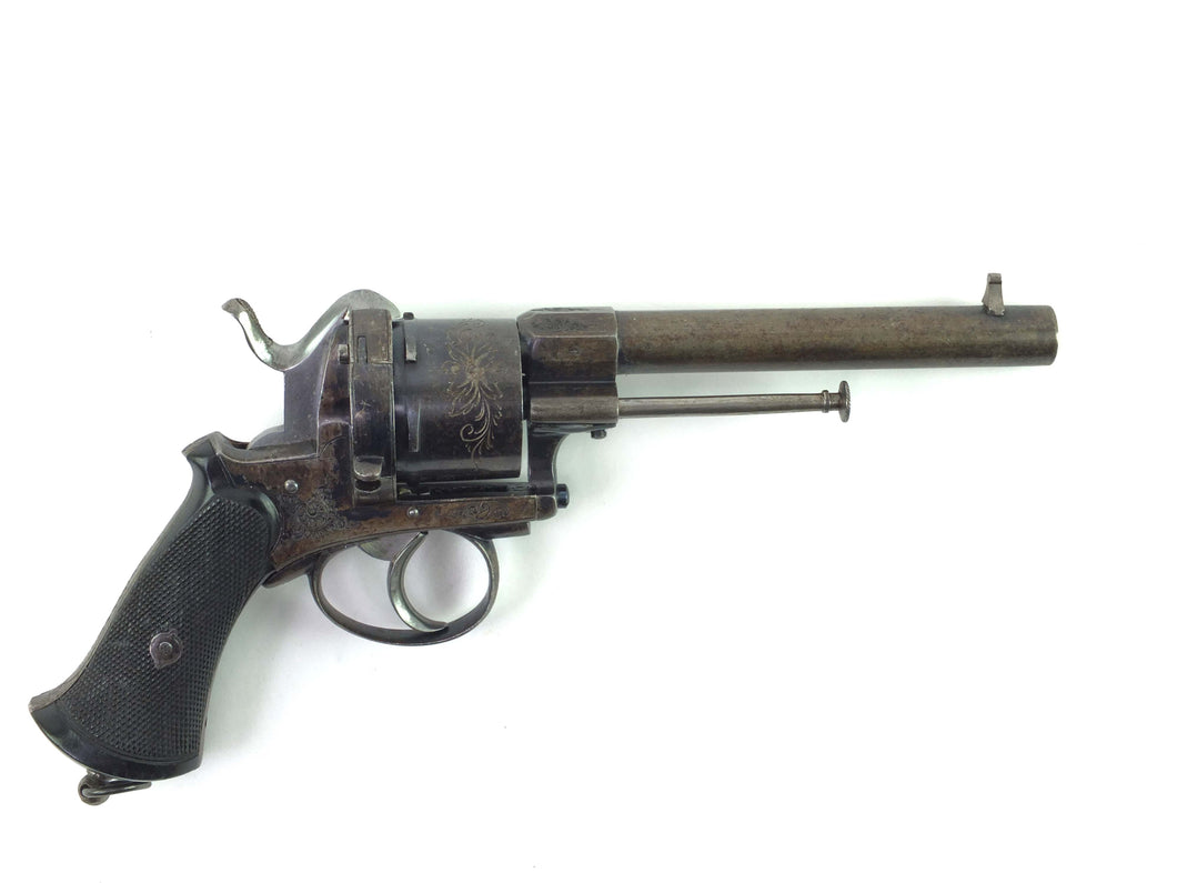 11mm Pinfire Revolver of the Lefaucheux type. SN 8727 