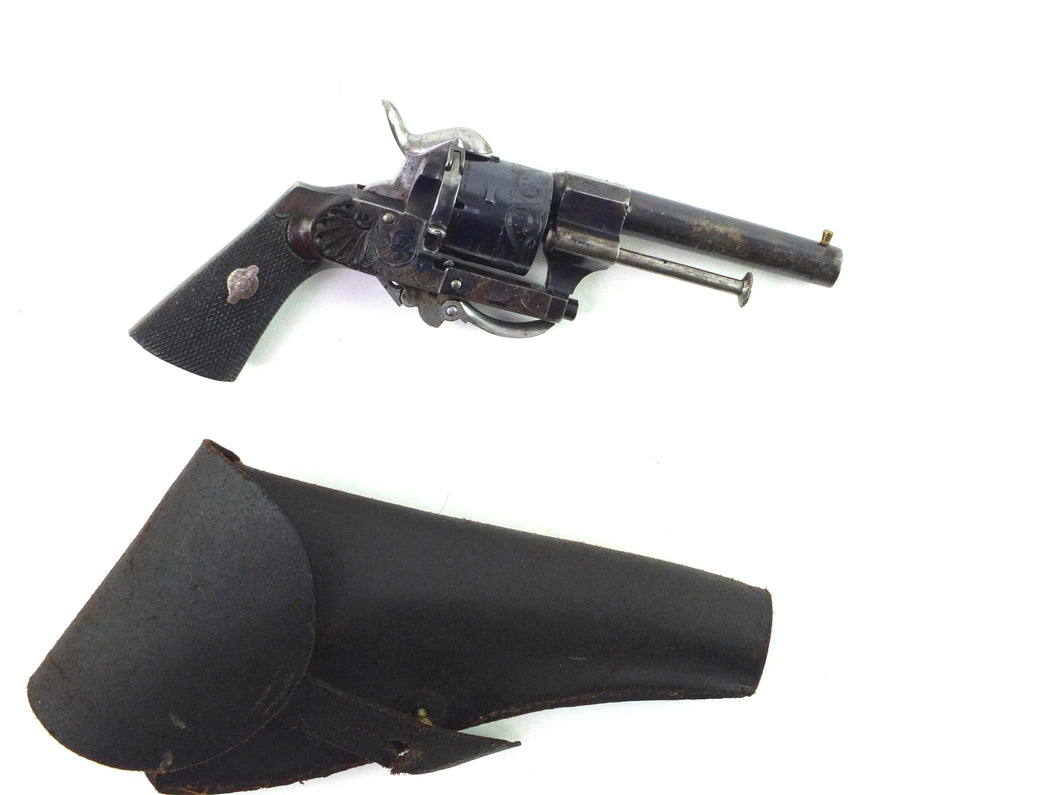 7mm Spanish Pinfire Revolver. 8