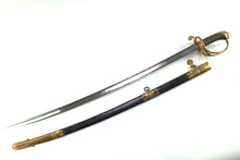 Load image into Gallery viewer, 1822 Pattern Infantry Officers Pipe Back Sword, rare example. SN 8828
