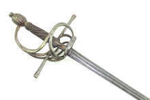 Load image into Gallery viewer, Italian Rapier with a Toledo Blade in its Original Scabbard, Swept Hilt, fine. SN 8969
