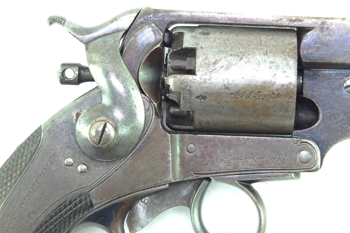 Confederate Kerr Patent 54 Bore Single Action Revolver. SN 8824 – West ...