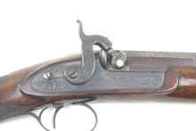 Load image into Gallery viewer, Percussion Heavy Barrelled Hunting Rifle by Baker of London, fine. SN X2051
