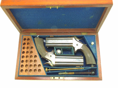 Rim-Fire D.B.Turnover Pistols by J. Rigby & Co SN 8685
