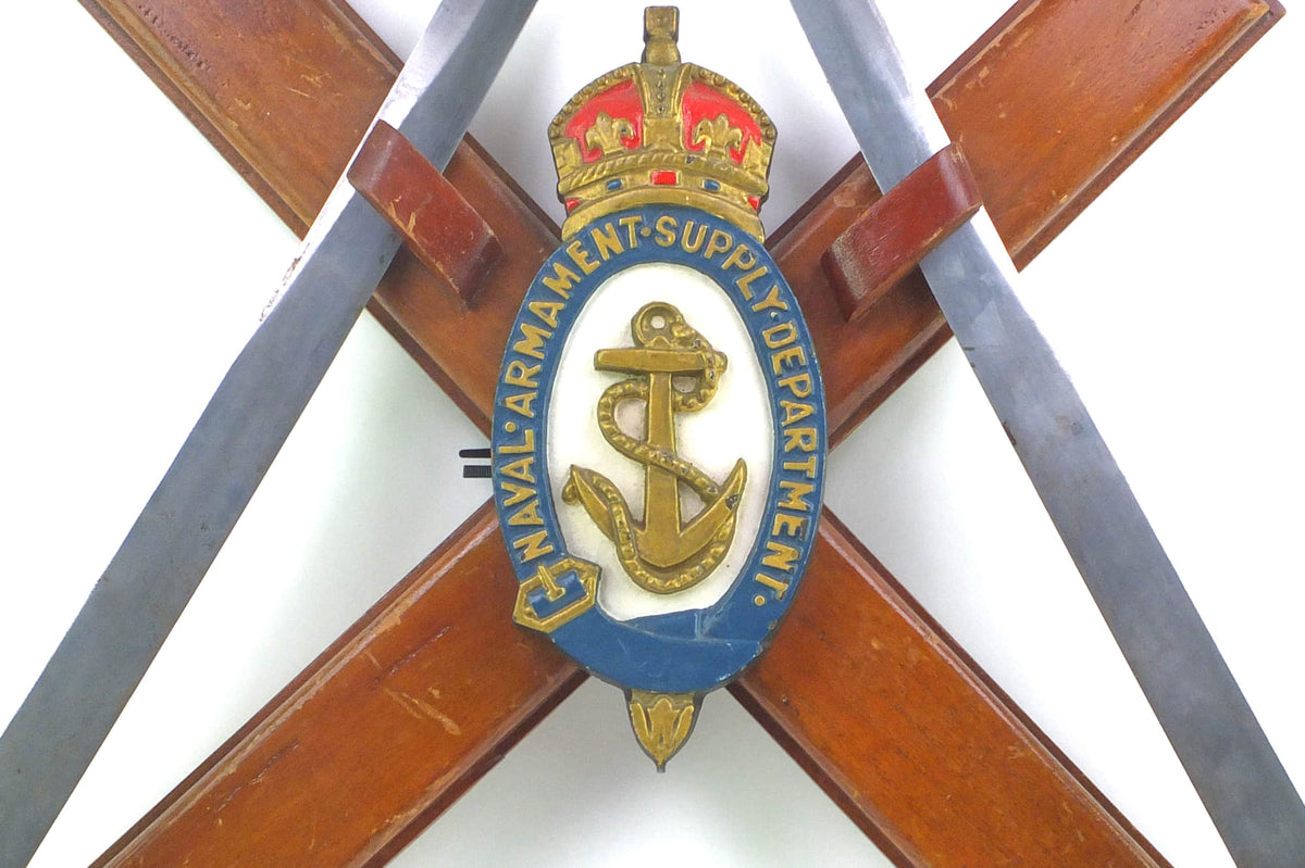 Naval Cutlasses, a Brace of 1887 Pattern. SN 9016 – West Street Antiques