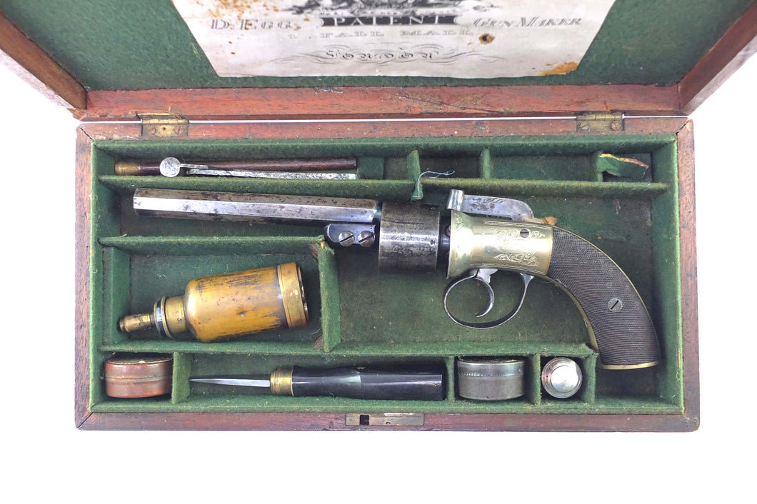 Transitional Percussion 54 Bore Revolver by D Egg. SN X1991