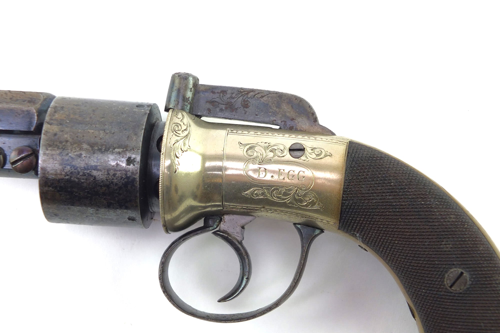 Transitional Percussion 54 Bore Revolver by D Egg. SN X1991 – West ...