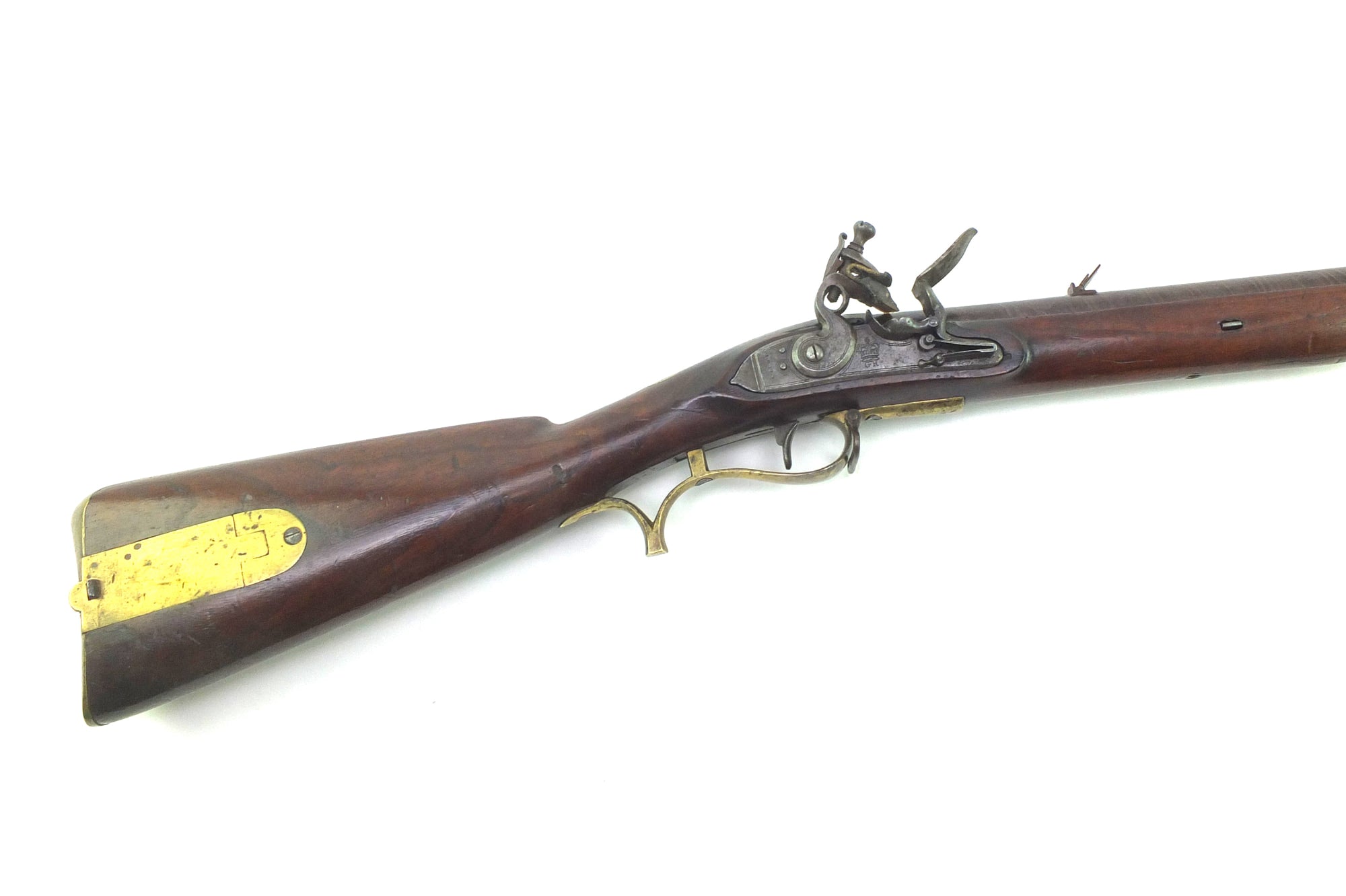 Raker Rifle Volunteer Baker Flintlock Rifle by I. Gill, fine. SN 9021 – West Street ...