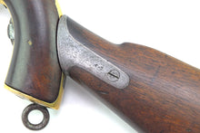 Load image into Gallery viewer, 1856 Pattern Yeomanry Rifled Percussion Cavalry Pistol with Shoulder Stock, rare. SN 8893
