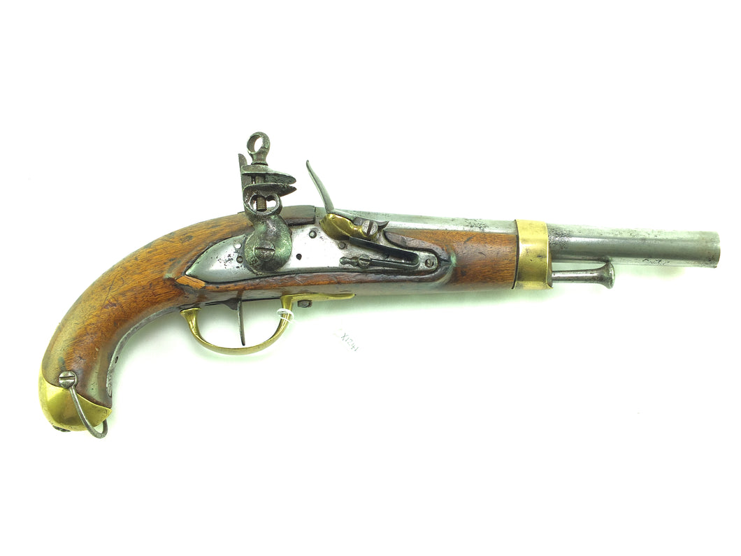 A Spanish Military Year XIII Style Flintlock Pistol. SN X1241